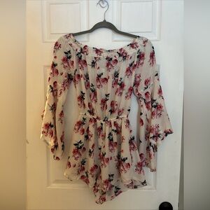 Abercrombie and Fitch Floral Romper Size M